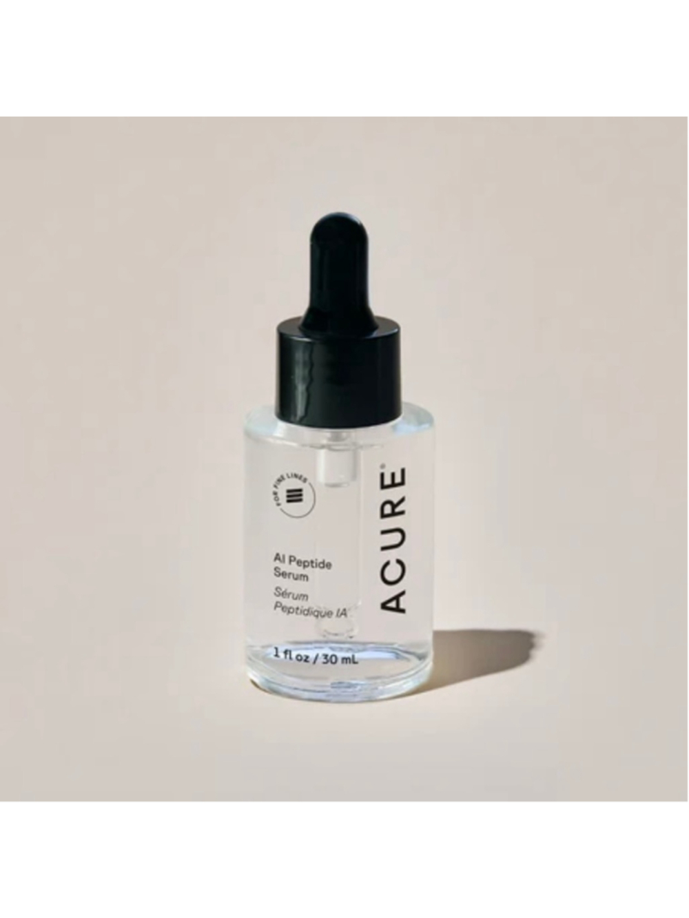 New ACURE AI Peptide Serum, 1 fl oz
